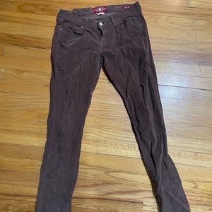 Lucky brand corduroy pants size 8/29
